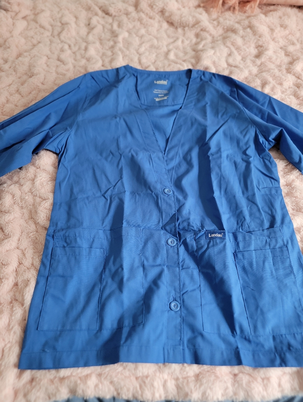 Landau Womens Cardigan Scrub